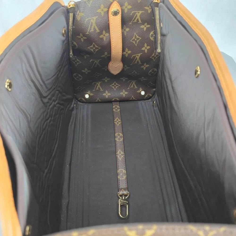 Louis Vuitton dog carrier Monogram Handbag